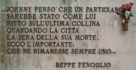 Beppe Fenoglio Partigiano Johnny