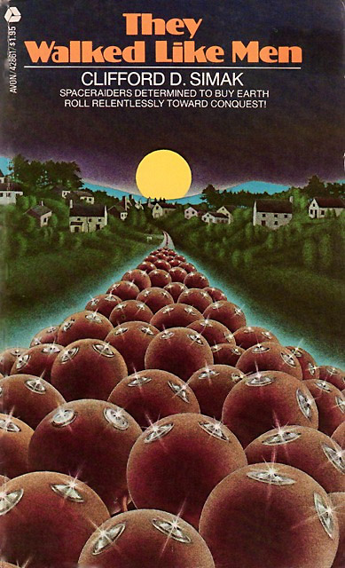 Clifford Simak - They Walked Like Men_AVON 195 Jan Esteves